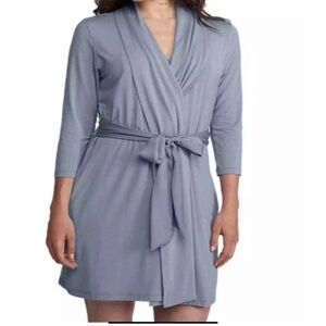 Fleur’t Extra Soft Lavender Robe Womens Size M/L Casual